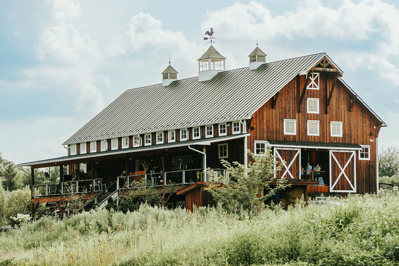 The barn, mid-summer